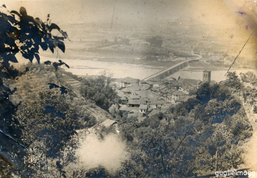 Panorama del Ponte ed Oltre Po dalla salita di Moncanino Panorama del Ponte ed Oltre Po dalla salita di Moncanino